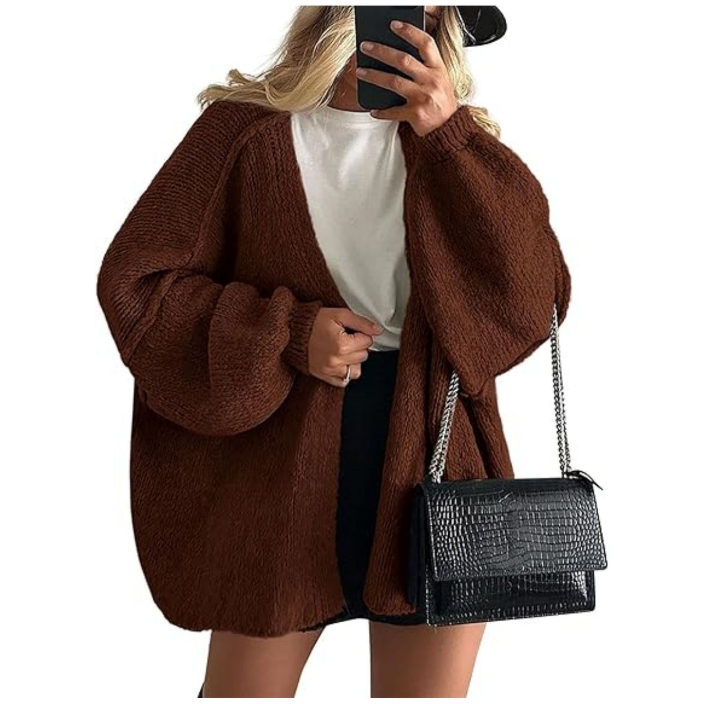 Oversnug Cardigan Sweater