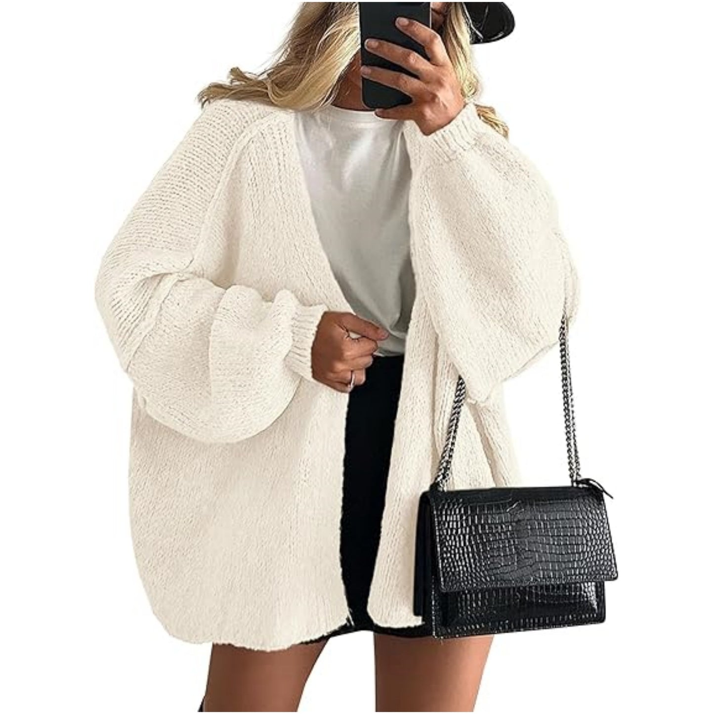 Oversnug Cardigan Sweater